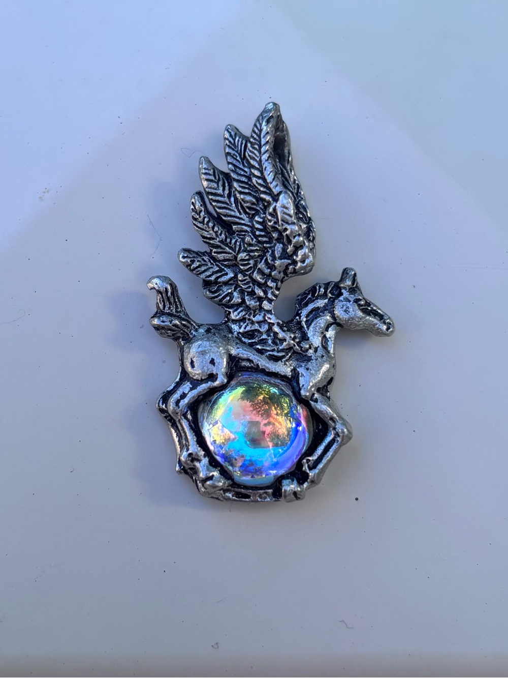 Winged Pegasus Charm